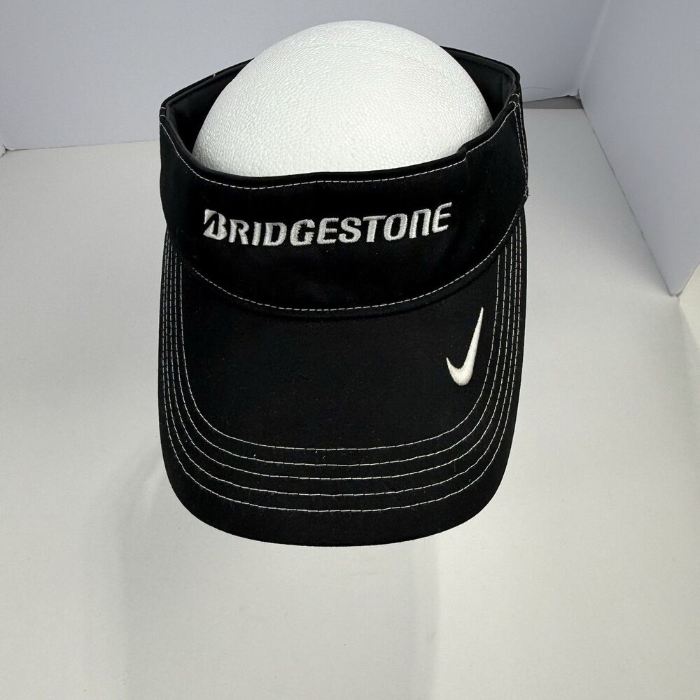 Bridgestone Nike Dri Fit Black Sun Visor One Size